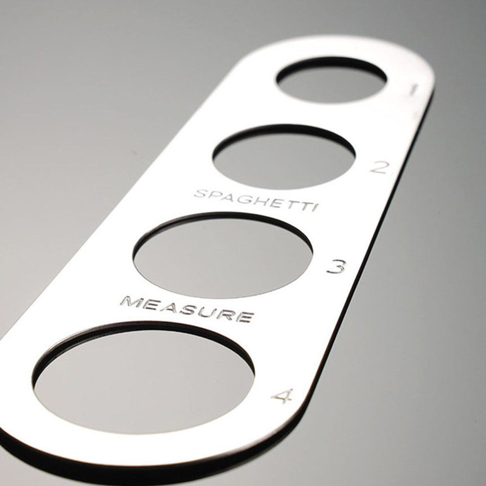 Pasta Measuring Tool - 2 stuks roestvrijstalen pastameter, keuken spaghetti