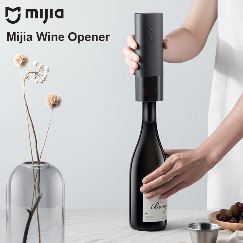 Kitchen Gadgets And Accessories - Mijia elektrische wijnflesopener Droge batterij Automatische