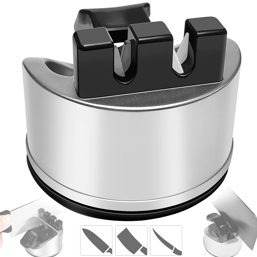 Kitchen Gadgets New 2025 - 2025 Nieuwe handsfree messenslijper, zakmessenslijpers met
