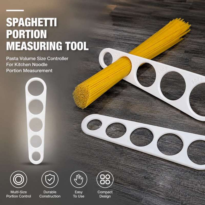 Pasta Measuring Tool - Spaghettiporseemeter, pastavolumeregelaar voor het meten van