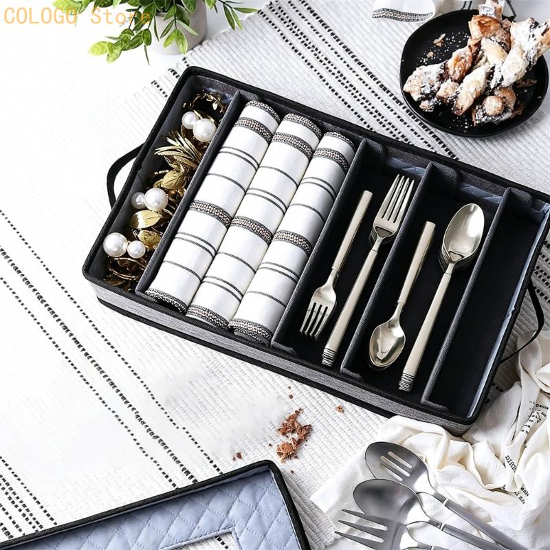 Kitchen Gadgets Store - Praktische bestekopslageenheid met veilig sluitingsontwerp houdt