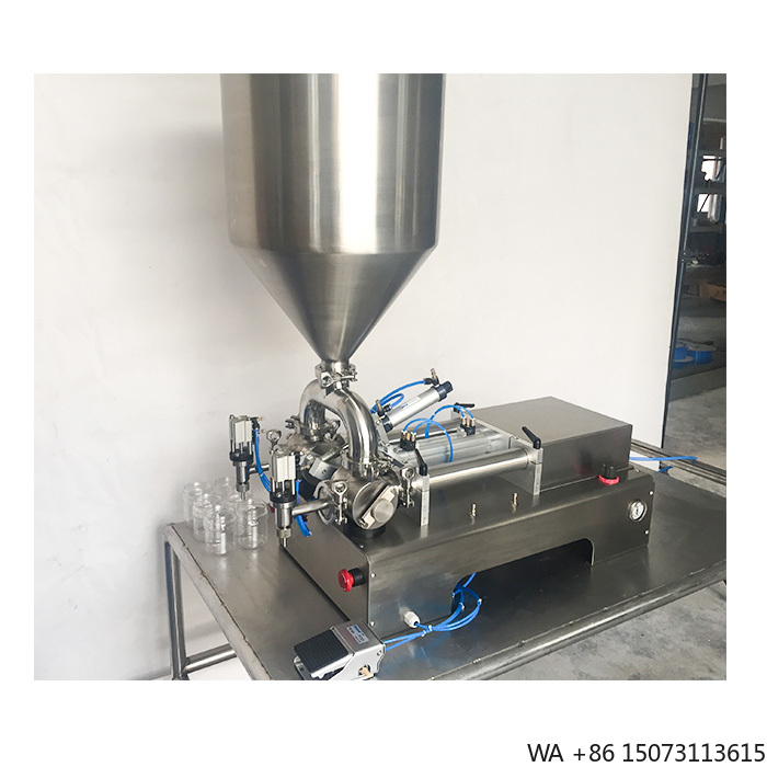 Food Vacuum Sealer - 1-5000g Semi-automatische horizontale saus- en drankenconservenmachine
