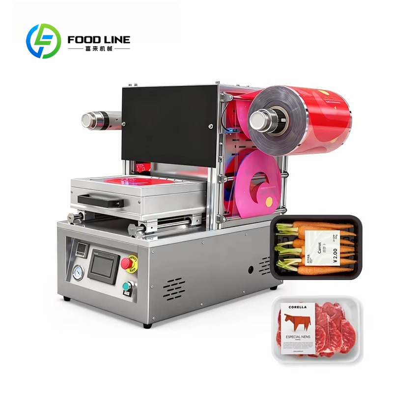 Food Vacuum Sealer - Geavanceerde semi-automatische elektrische MAP tray-sealer vacuüm