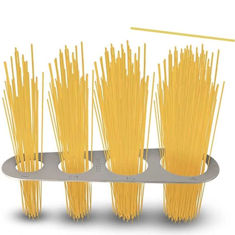 Pasta Measuring Tool - Keukenhulpje van roestvrij staal voor het