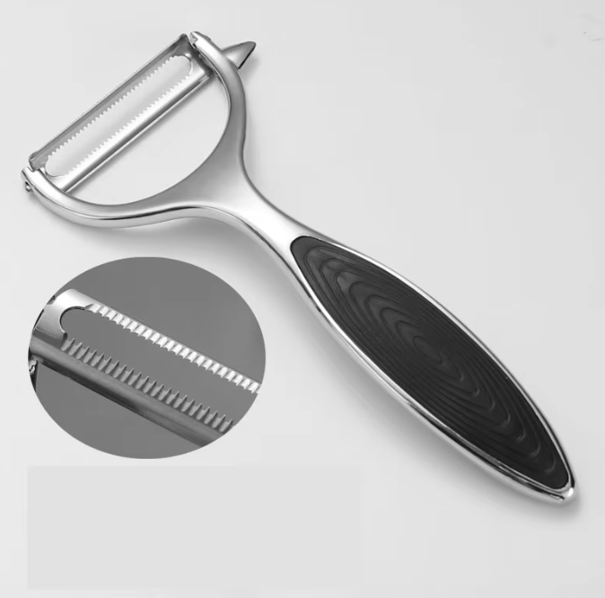 Kitchen Gadgets Essential - Multifunctionele keuken schilmes, rasp, groentehakker, fruitsnijder,