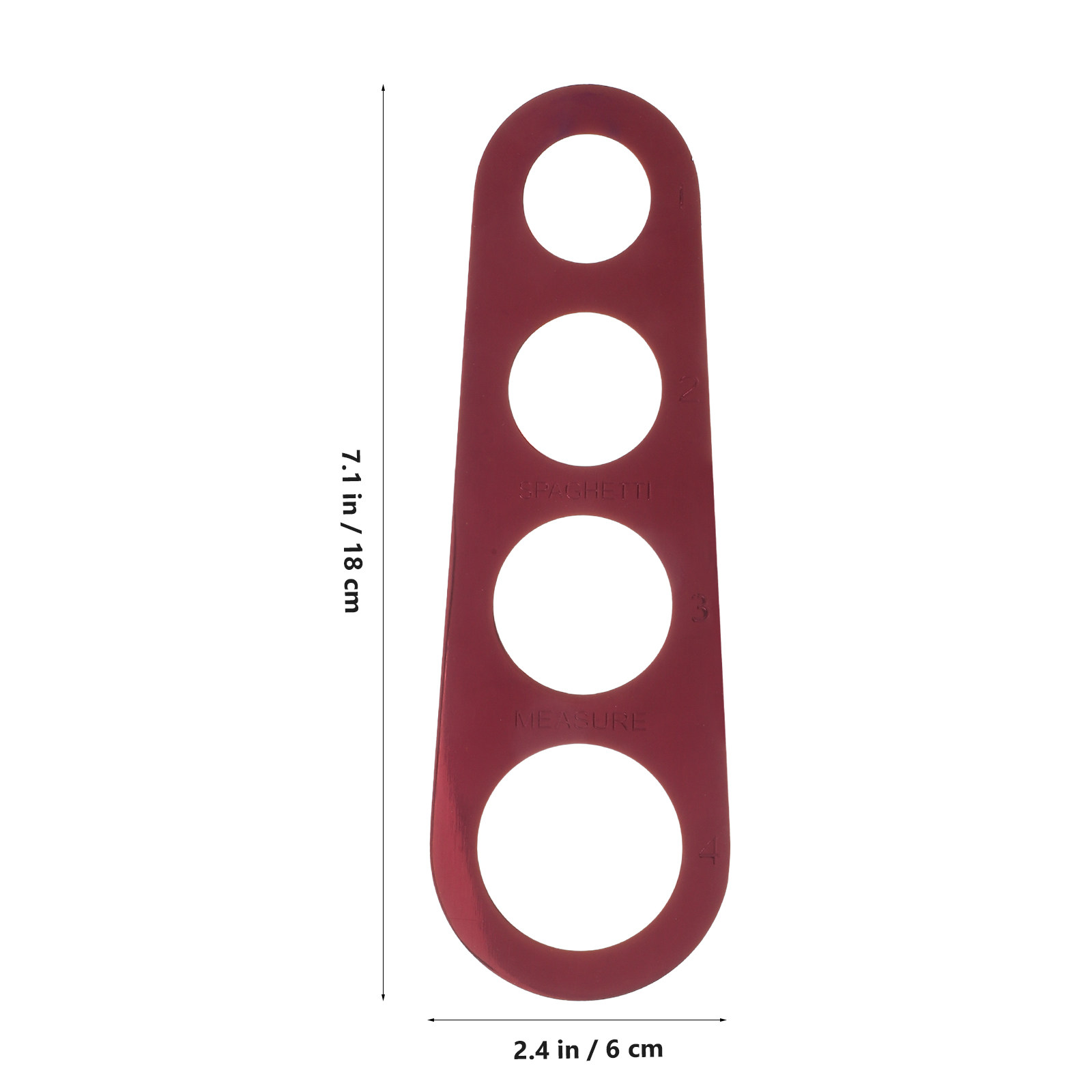 Roestvrijstalen pastameter met - Pasta Measuring Tool recensie en prijs