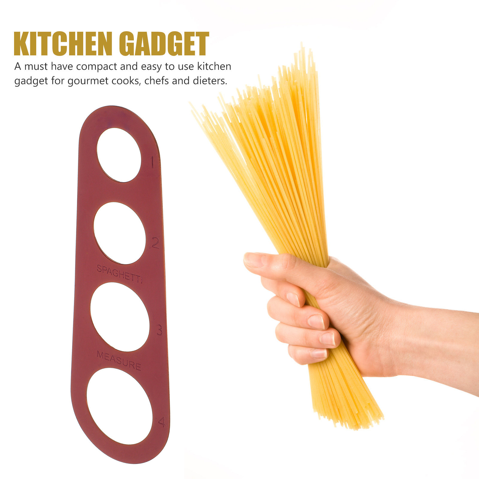 Roestvrijstalen pastameter met - Pasta Measuring Tool recensie en prijs