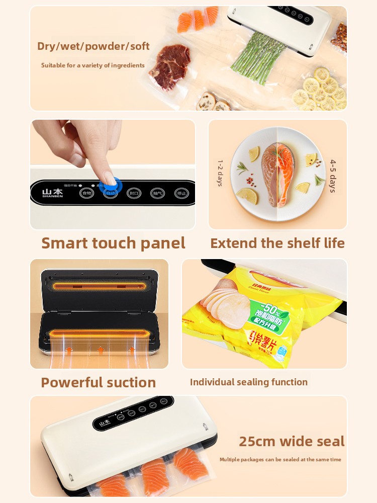 Mini Vacuüm Verzegelmachine Au - Food Vacuum Sealer recensie en prijs