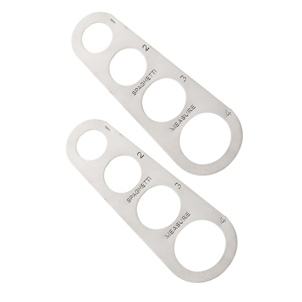 2 stuks roestvrijstalen pastam - Pasta Measuring Tool recensie en prijs
