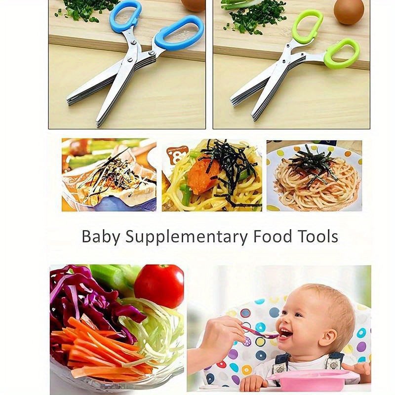 5-blade Roestvrijstalen Keuken - Herb Scissors 5 Blade recensie en prijs