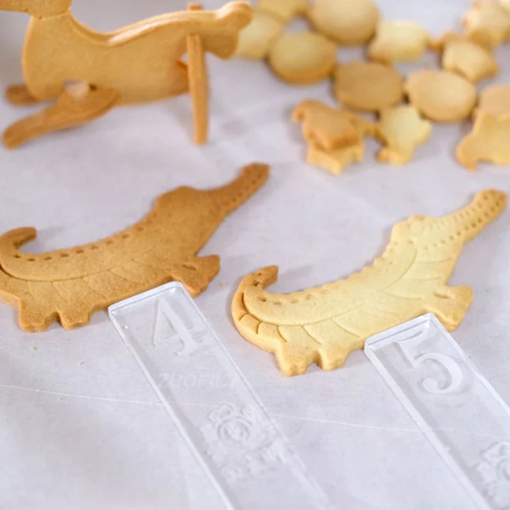 2pc Acryl Deegroller Spacers 3 - Pasta Measuring Tool recensie en prijs