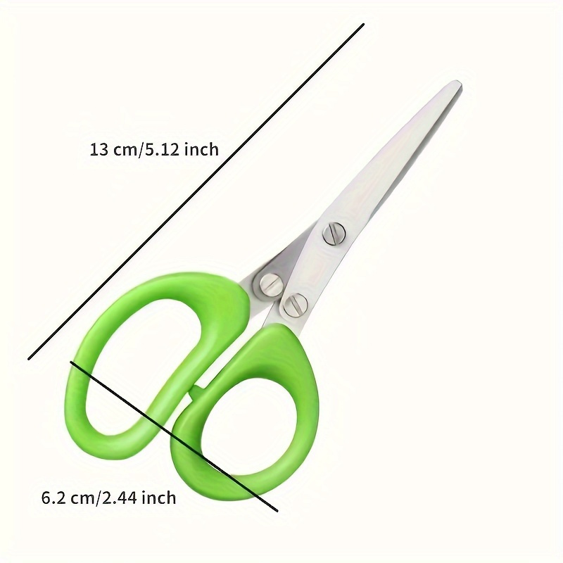 5-bladige papiersnijderschaar, - Herb Scissors 5 Blade recensie en prijs