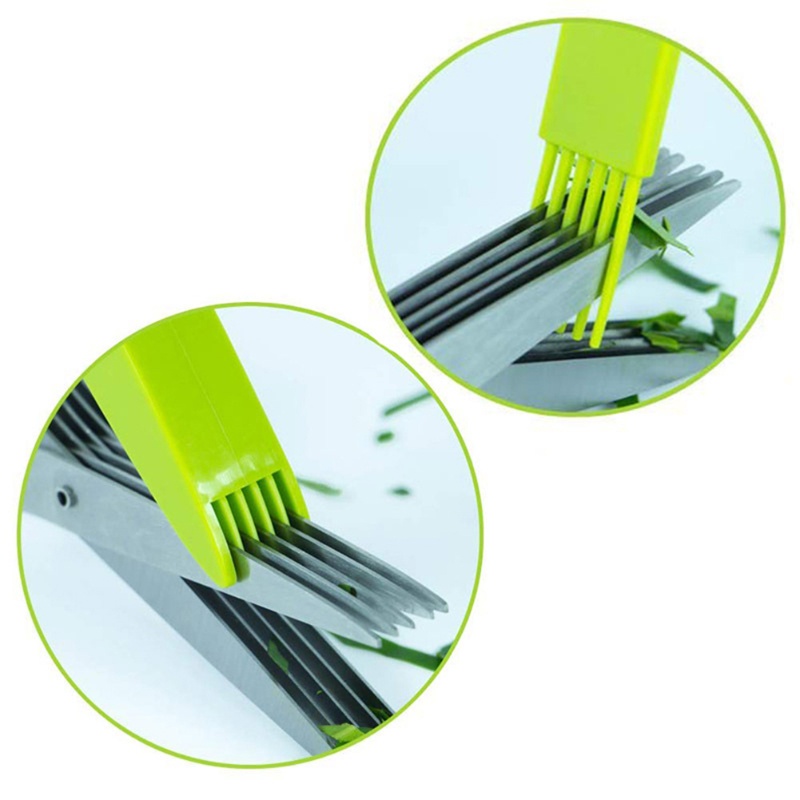 Kruidenschaar met 5 messen Keu - Herb Scissors 5 Blade recensie en prijs