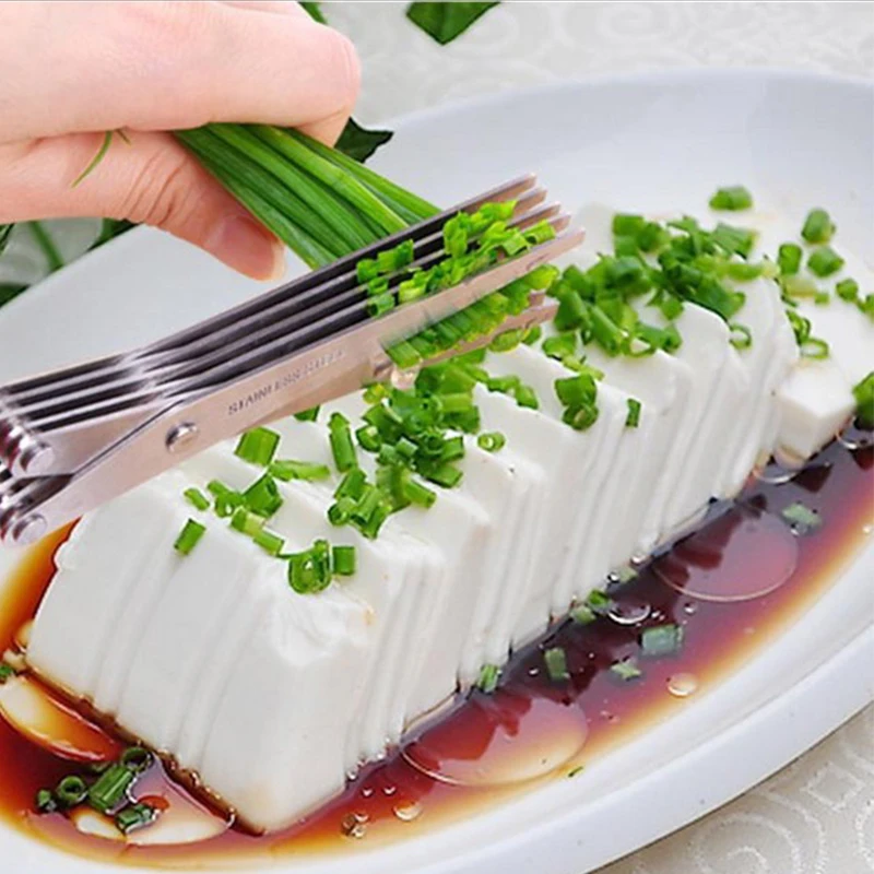 5-Lagen Blade Scallion Schaar  - Herb Scissors 5 Blade recensie en prijs