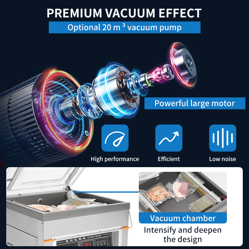 DZ-500 Verticale Enkelkamer Va - Food Vacuum Sealer recensie en prijs
