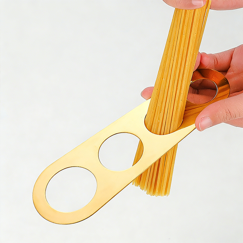2-delige set luxe gouden pasta - Pasta Measuring Tool recensie en prijs