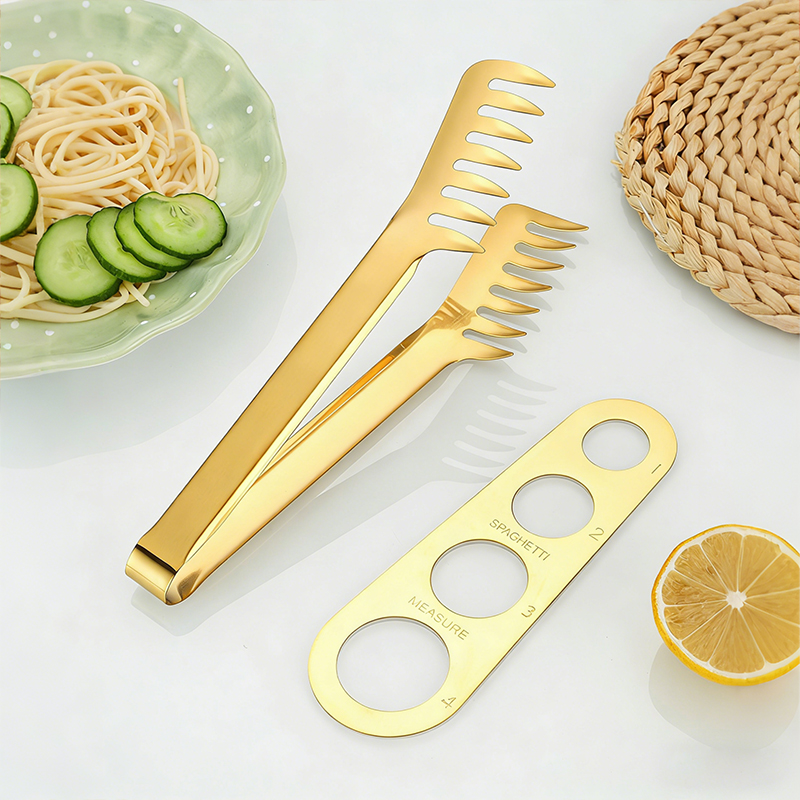 2-delige set luxe gouden pasta - Pasta Measuring Tool recensie en prijs