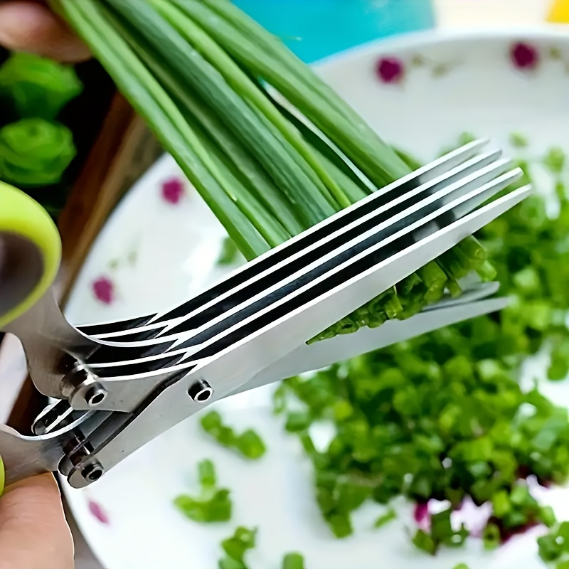 Multi-bladige roestvrijstalen  - Herb Scissors 5 Blade recensie en prijs