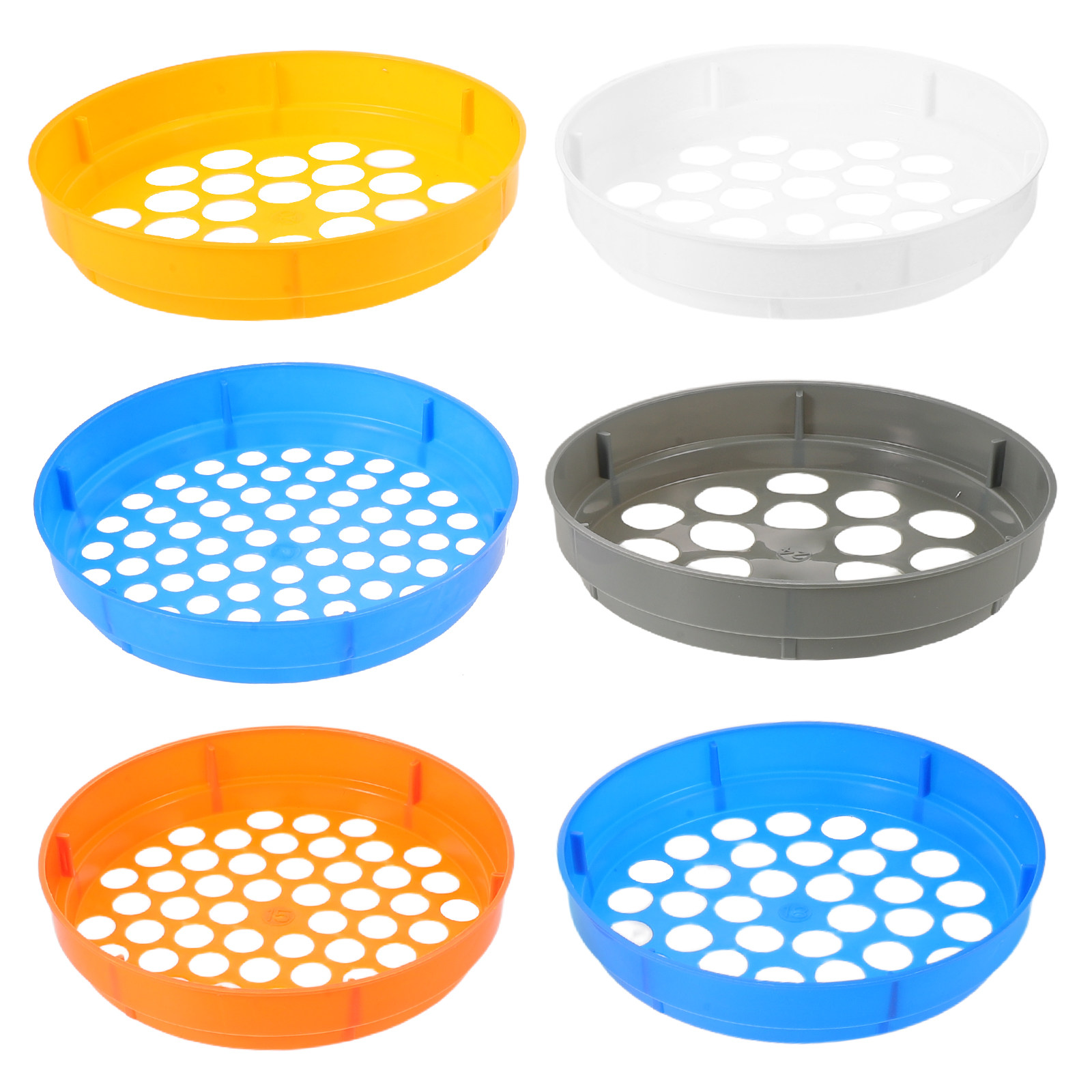 6 stuks plastic fruitmaatringe - Pasta Measuring Tool recensie en prijs