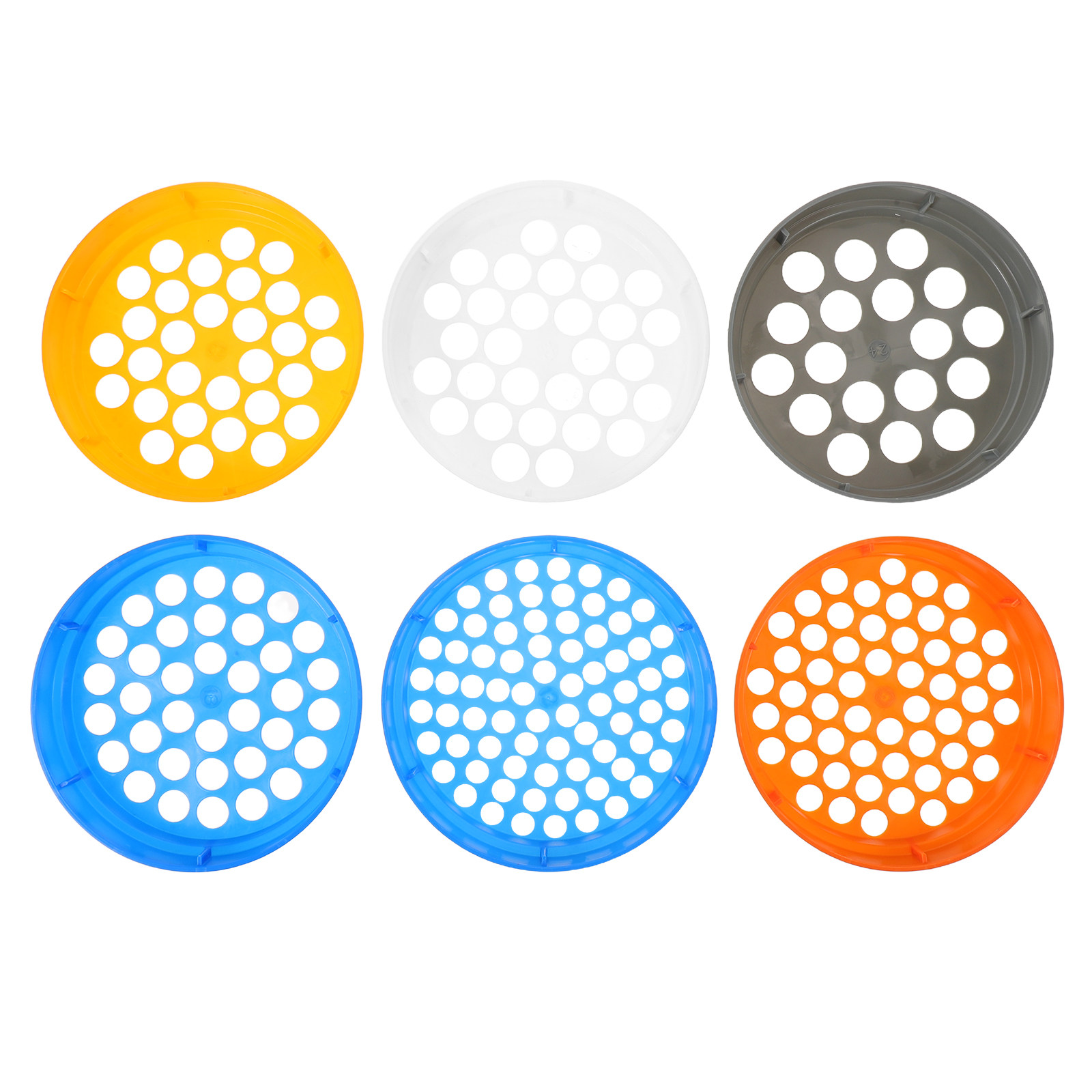 6 stuks plastic fruitmaatringe - Pasta Measuring Tool recensie en prijs