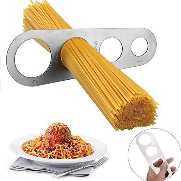 Keukenhulpje van roestvrij sta - Pasta Measuring Tool recensie en prijs