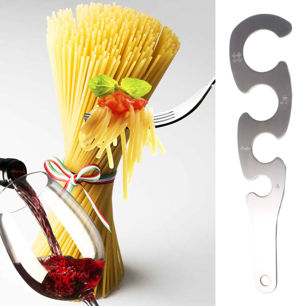 4-gaats spaghettimatenhulpmidd - Pasta Measuring Tool recensie en prijs