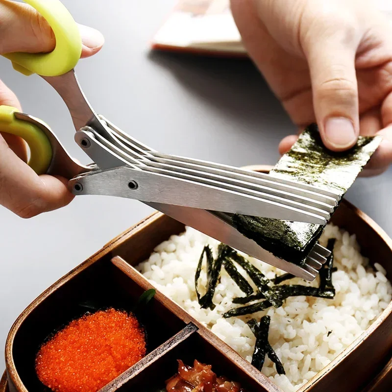 5-blads keukenschaar Scallion  - Herb Scissors 5 Blade recensie en prijs