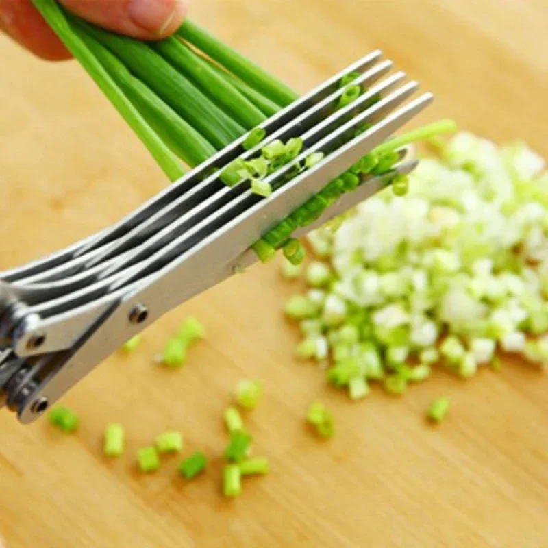 5-blads keukenschaar Scallion  - Herb Scissors 5 Blade recensie en prijs