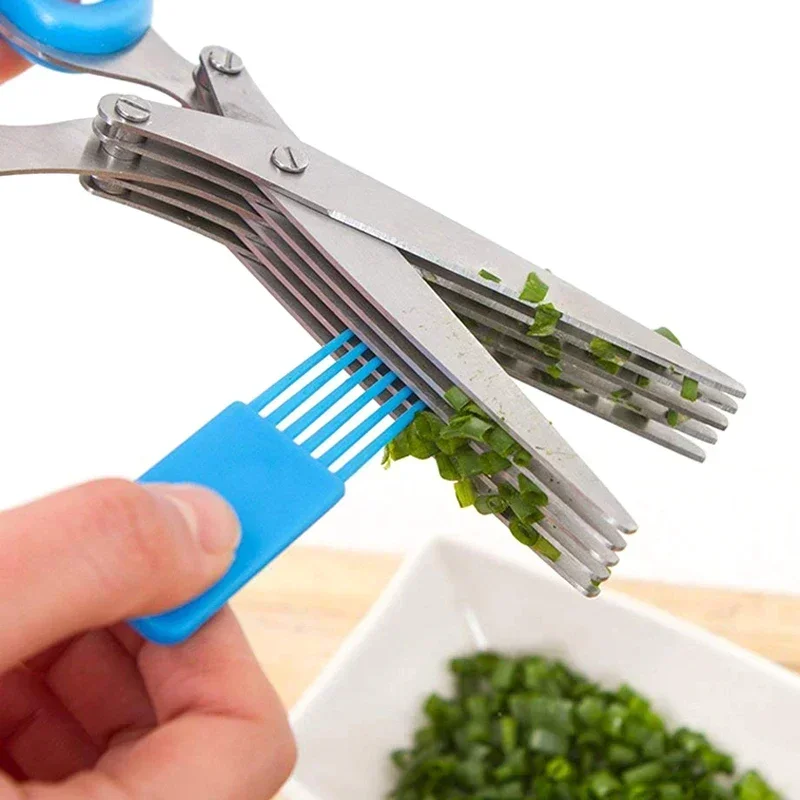 5-blads keukenschaar Scallion  - Herb Scissors 5 Blade recensie en prijs